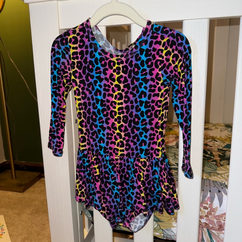 RUFFLE DRESS - leopard rainbow 🌈
BUMS & ROSES collection